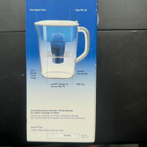 NWT PUR Max Ion 7 Cup Water Pitcher Filtration System With New Filter Lot of 02 - Picture 7 of 8